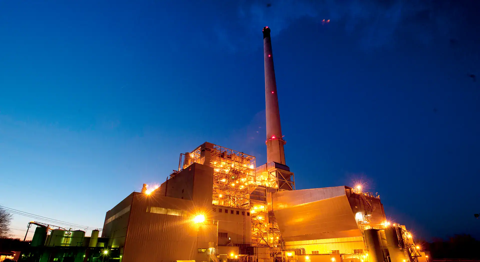FTI Power plant at Night