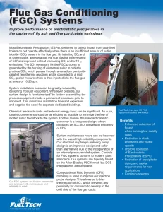 Flue Gas Conditioning brochure