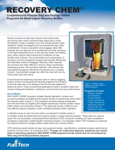 Recovery Chem brochure