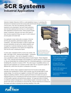 SCR Industrial brochure