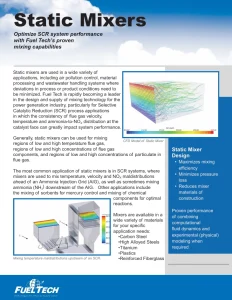 Static Mixer brochure
